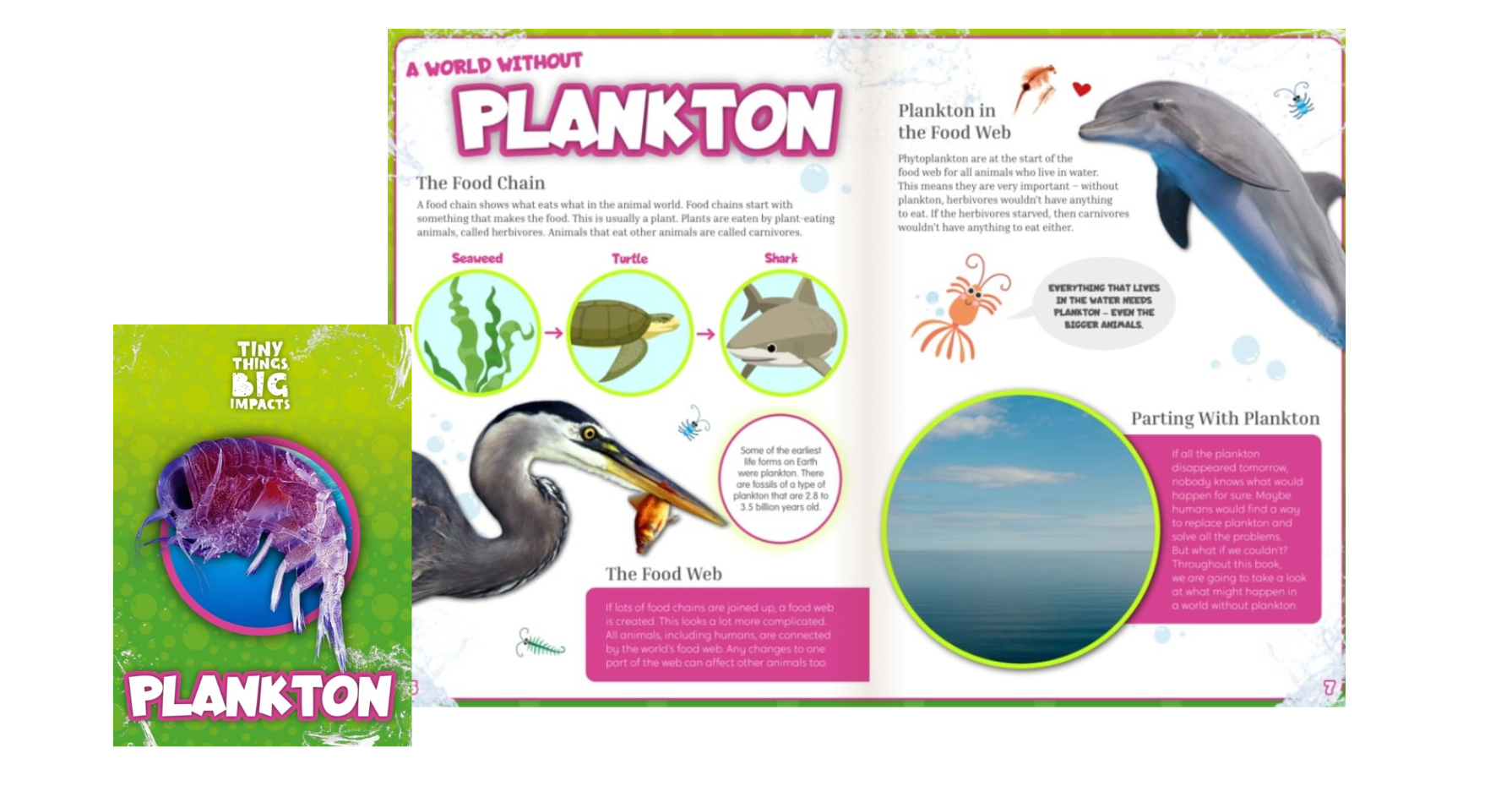 Ocean books for kids - Plankton