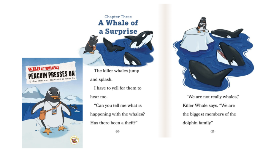 Ocean books for kids - Penguin Presses on