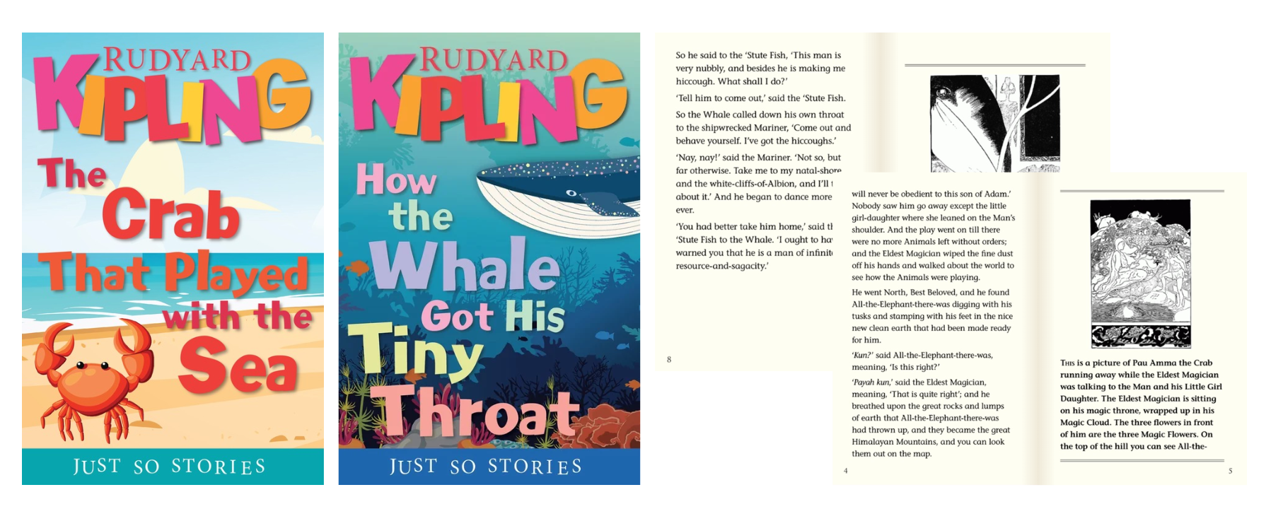 Ocean books for kids by Rudyard Kipling