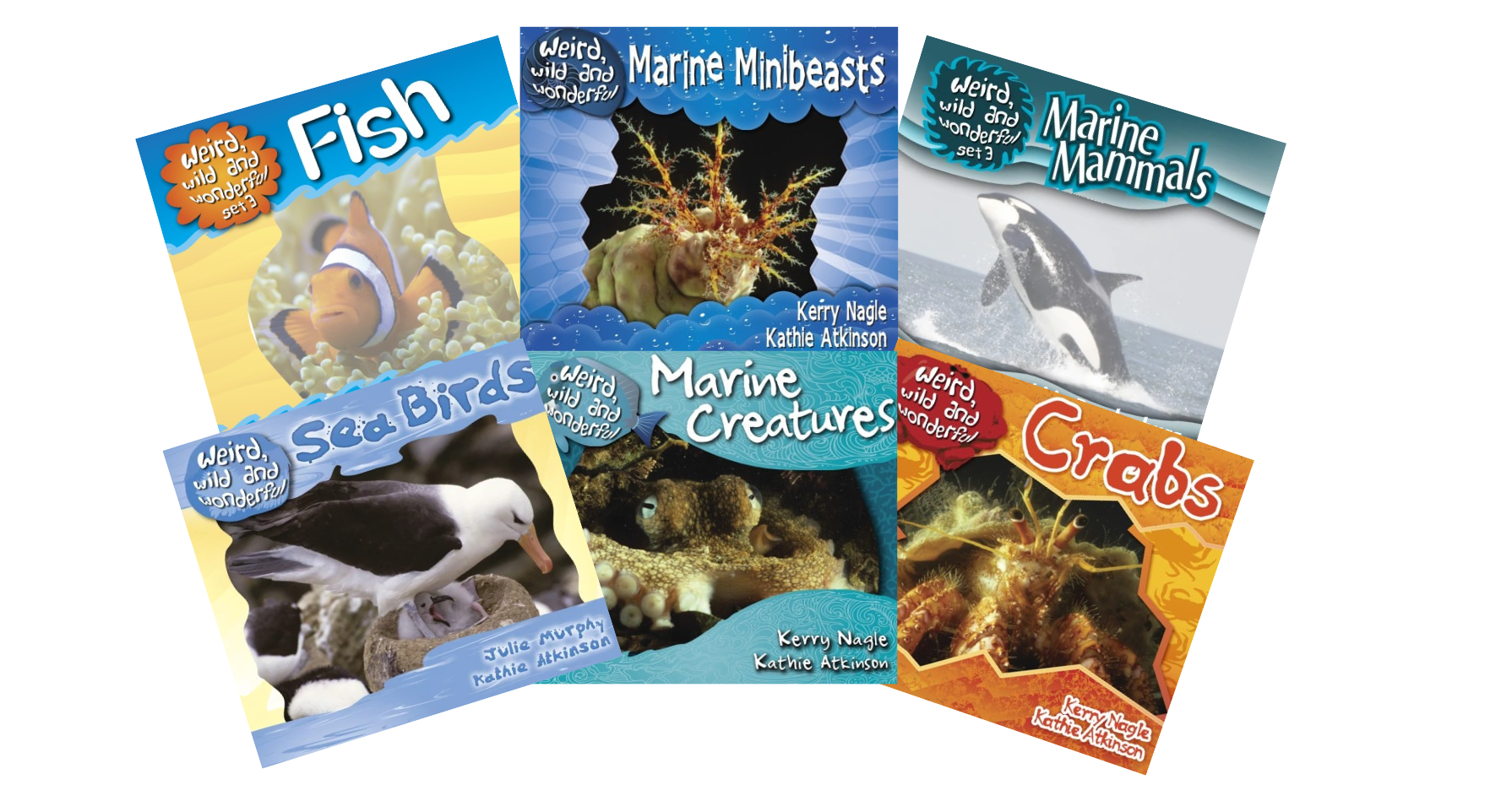 Ocean books for kids 7 to 9 - weird wild and wonderful series
