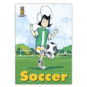 Soccer kids' book with read-aloud audio
