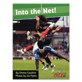 Into the Net soccer book for kids with read-aloud audio
