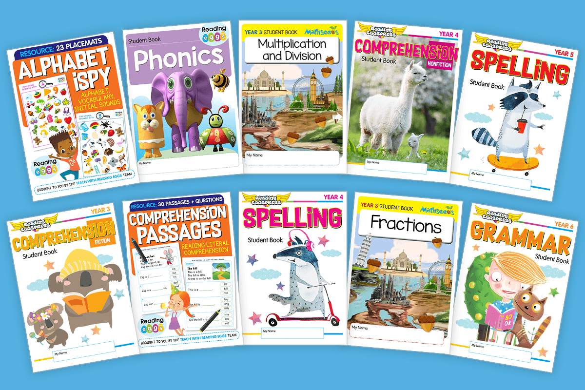 summer learning resources - download free PDF booklets to maintain reading and maths skills over summer