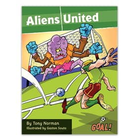 Aliens United kids soccer book fiction