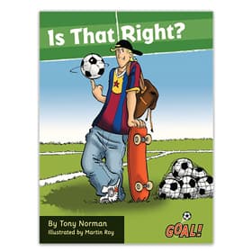Is That Right? book about soccer kids' fiction