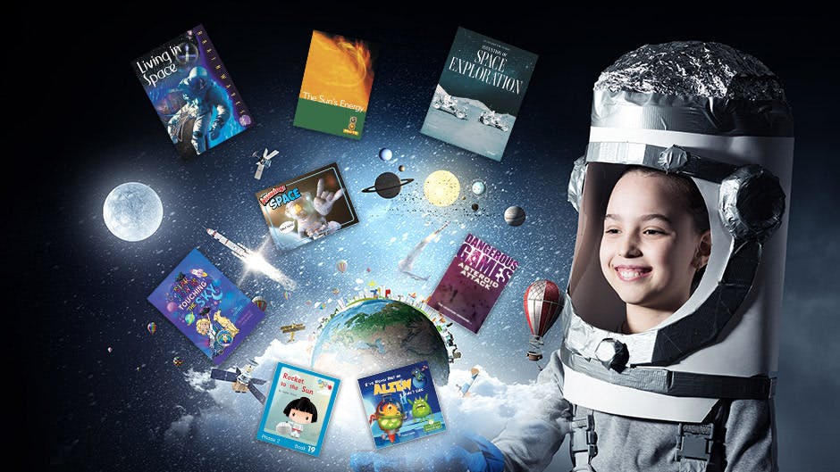 Explore our collection of books about space for children and discover space books for kids of all ages.