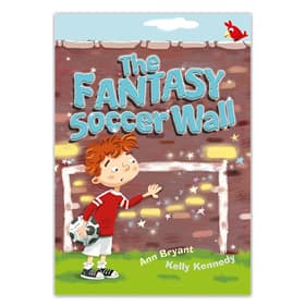 The Fantasy Soccer Wall book about soccer for kids with chapters