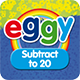 Eggy Subtract to 20 App educational app