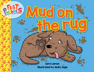 Mud on the rug decodable book