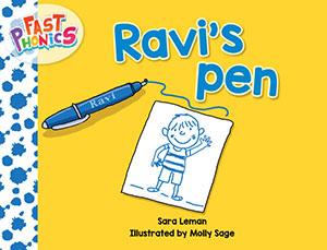 Ravi’s pen decodable book