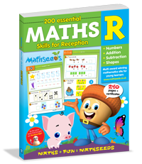 200 Essential Maths Skills for Reception Workbook