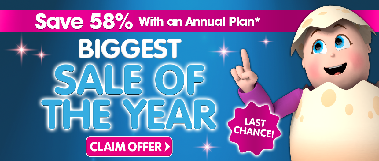 Save 58% with an annual plan*. MASSIVE Cyber Week Sale. Buy Now