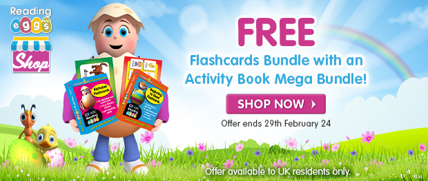Free Flashcards Bundle with an Activity Book Mega Bundle! Shop Now.