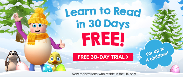 Learn to Read in 30 Days for FREE! For up to 4 children!