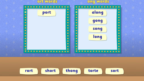 spelling activity for year 1